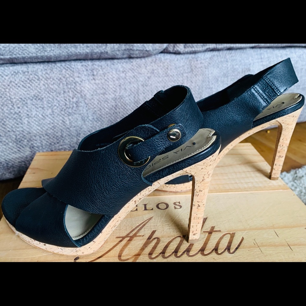 Via Spiga Slingback Heels / Sandals